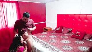 نيك جامد مع زوجت والدي في بيت نومه تقولي أنت فحل عنتيل - سكس عراقي